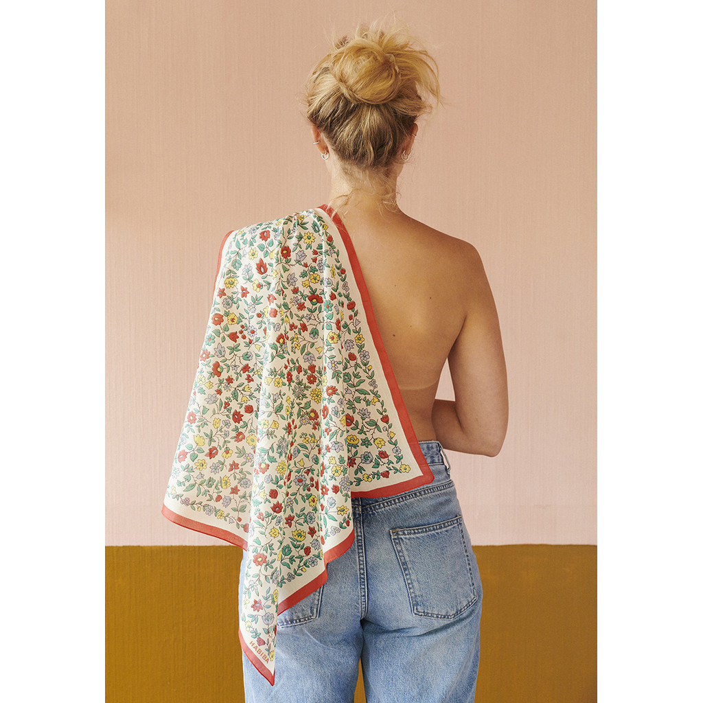 Bawełniana apaszka Hilma | Love hello berry habiba098