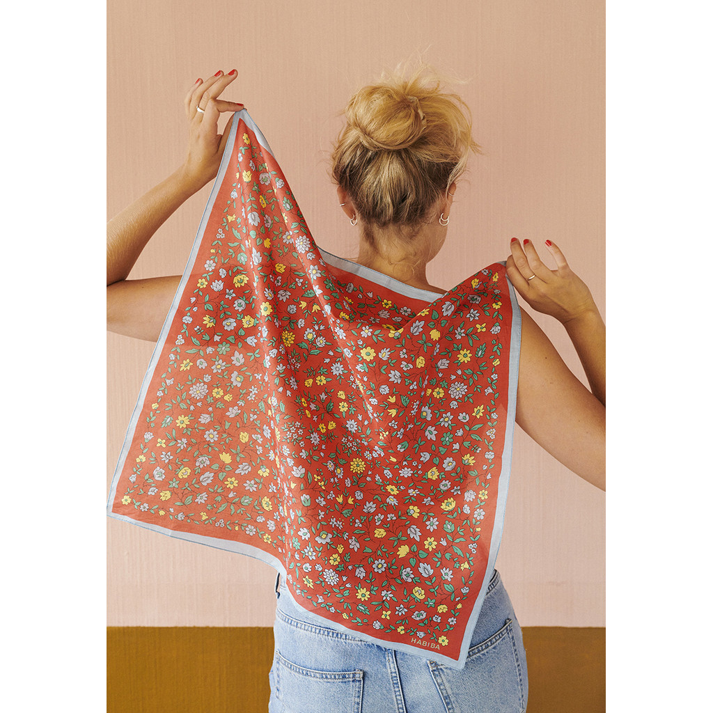 Bawełniana apaszka Hilma | Love hello berry habiba9