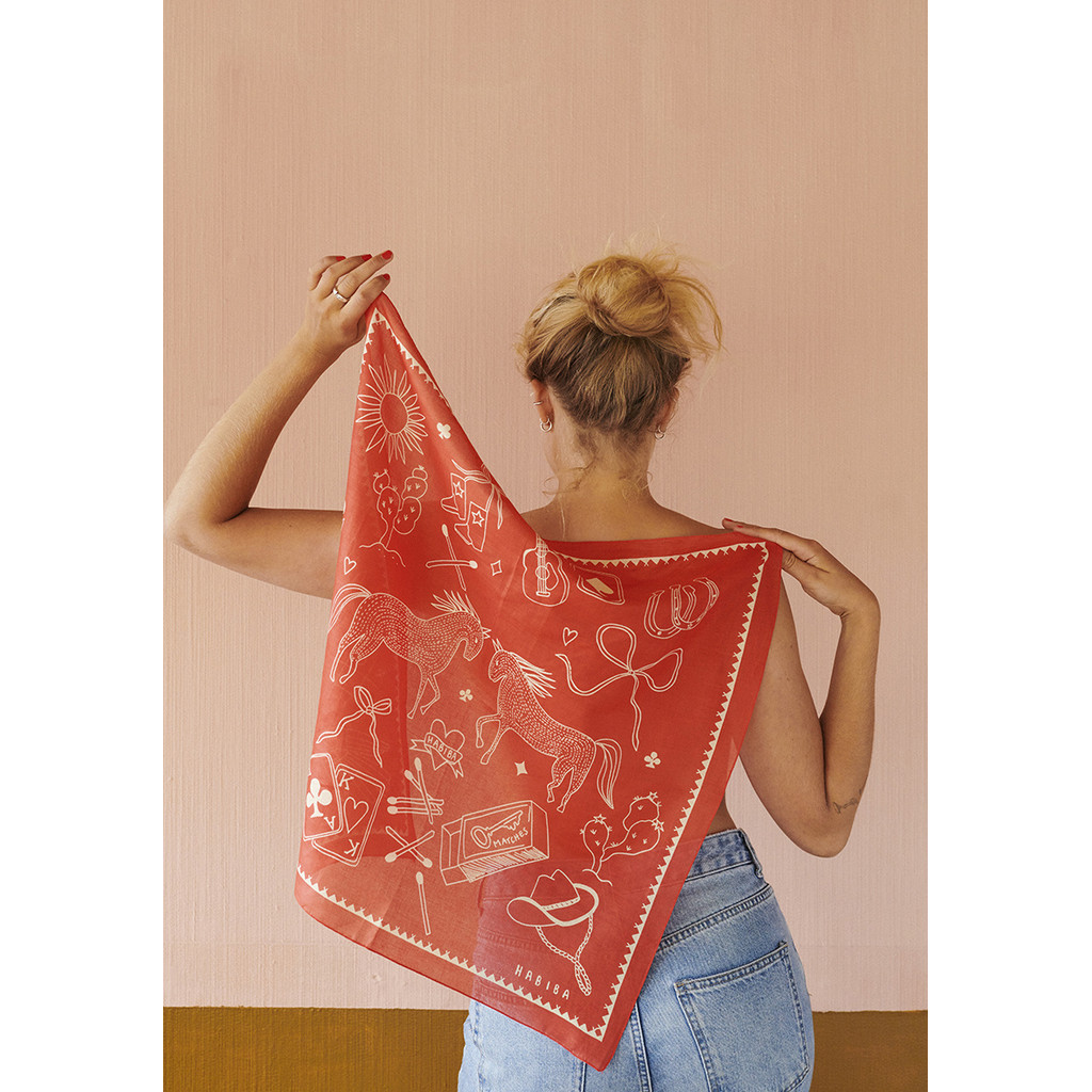 Bawełniana apaszka Polly | Love89 Bawełniana apaszka Polly | Love