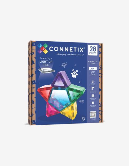 Świecące klocki magnetyczne | Star Light Pack connetix helloberry oryginalne