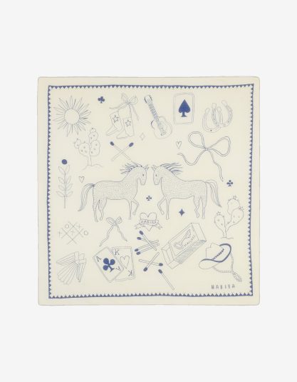 Bawełniana apaszka Polly | vanilla habiba