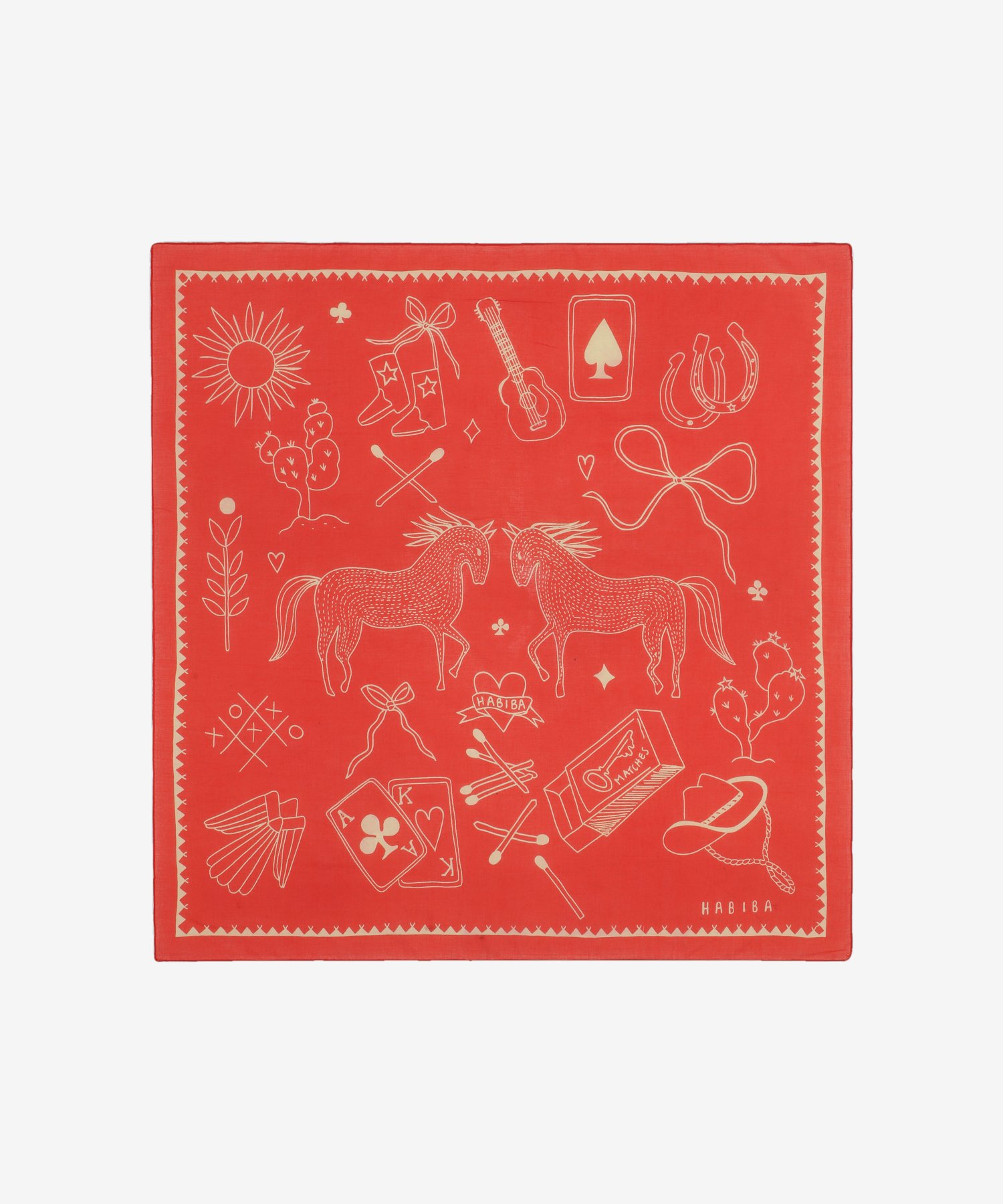 helloberry.pl-habiba-ba1313-polly-solo-bandana-love-extra-0 Bawełniana apaszka Polly | Love