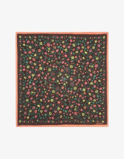 Bawełniana apaszka Hilma | Coffee