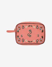 Haftowana kosmetyczka Flora | Berry