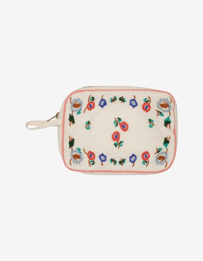 Haftowana kosmetyczka Flora | Vanilla habiba