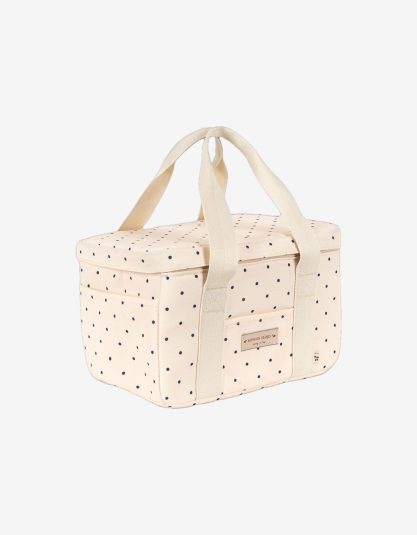 Torba termiczna Carl | Navy Dot w kropki