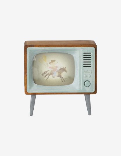 telewizor Maileg Maileg television mouse telewizor dla myszek Maileg Maileg akcesoria dla myszek Maileg mouse furniture Maileg domek dla myszek akcesoria Maileg zabawki dla dzieci Maileg mice accessories skandynawska zabawka dla dziecka Maileg mouse toy