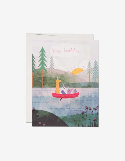 Kartka urodzinowa | Four Canoe