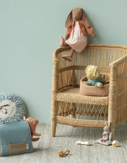 Bunny, Size 4 - Brown - Dress and shoes Hello Berry króliczek Maileg duży lniany króliczek dla dziecka królik przytulanka 52 cm Maileg bunny size 4 brown duża przytulanka królik naturalna króliczek w sukience zabawka prezent dla dziecka króliczek przytulanka len naturalne materiały królik Maileg dziewczynka