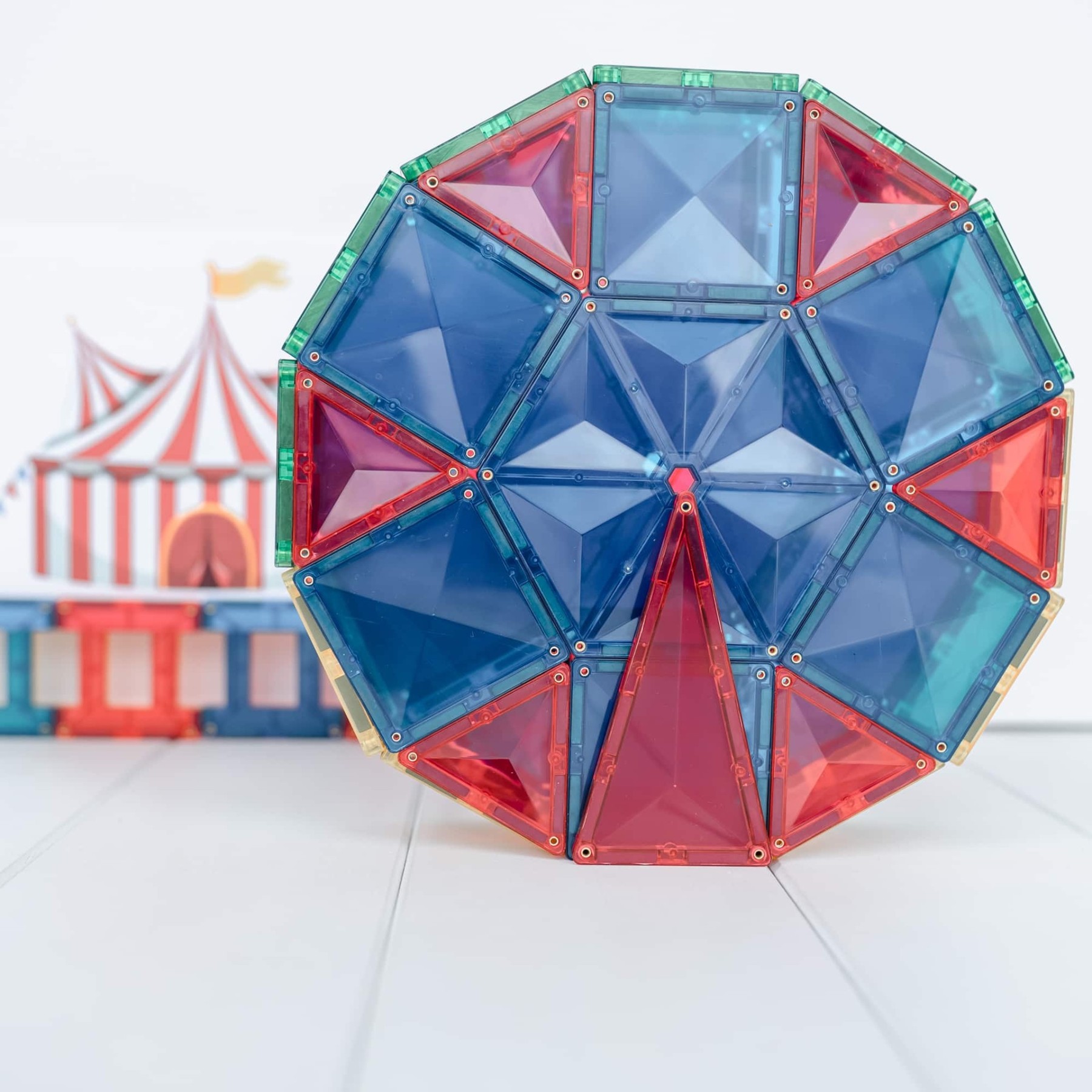 Rainbow Mega Pack 212 pc4 Connetix Rainbow Mega Pack 212, duży zestaw klocków magnetycznych, klocki magnetyczne dla dzieci, klocki magnetyczne 212 elementów, klocki edukacyjne STEAM, kolorowe klocki magnetyczne, zestaw klocków kreatywnych, klocki konstrukcyjne dla dzieci, bezpieczne klocki BPA free, prezent dla dziecka 3+