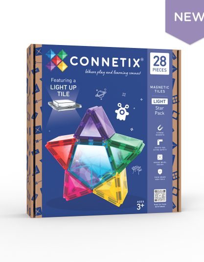 Świecące klocki magnetyczne | Star Light Pack