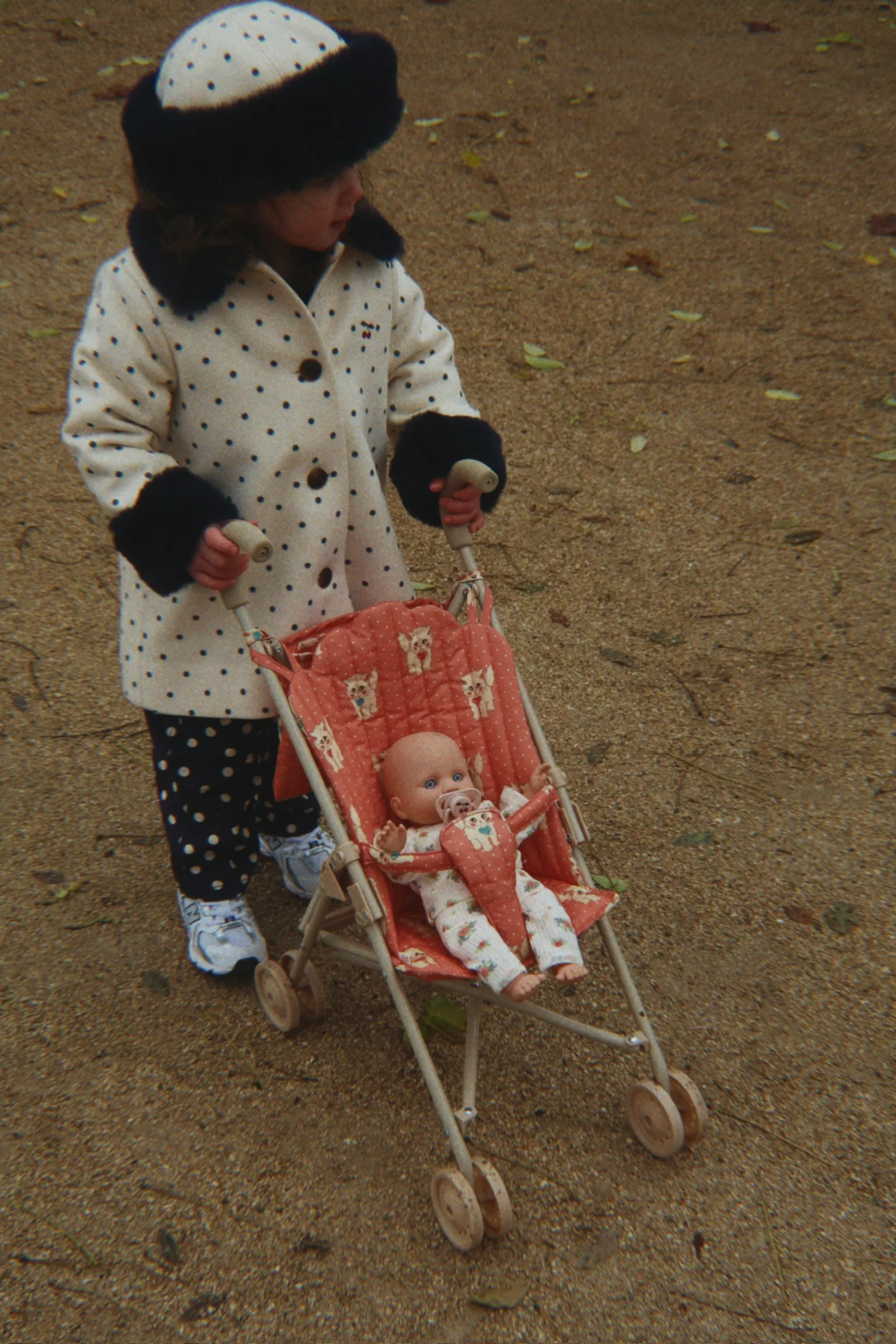 DOLL STROLLER ciao miao rose2