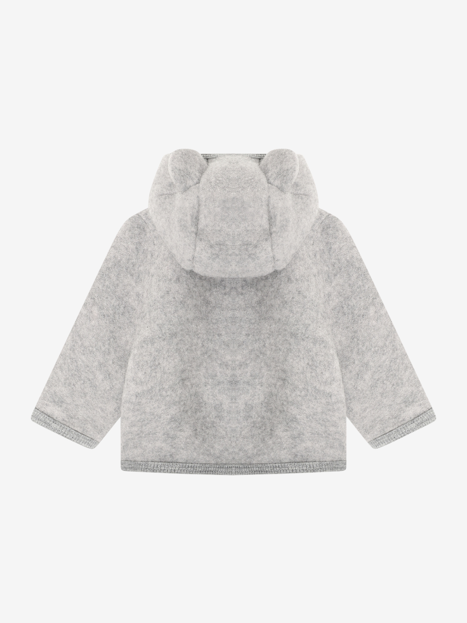HUTTEliHUT - Jacket Ears Wool Fleece 480944 - 1220 - Medium Grey Melange 2