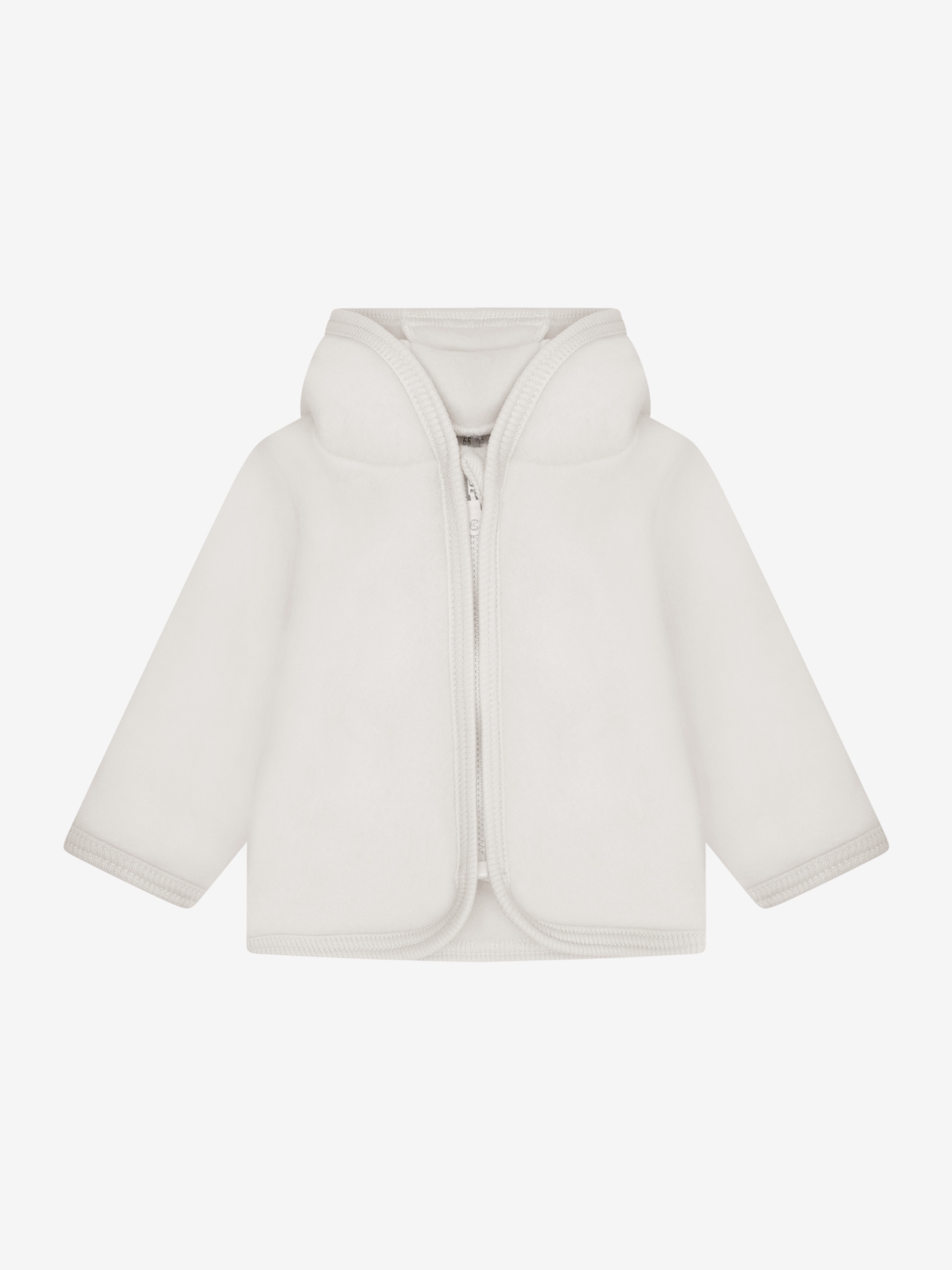 HUTTEliHUT - Jacket Ears Wool Fleece 480944 - 1801 - Tofu