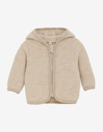 HUTTEliHUT - Jacket Ears Wool Fleece 6521 - 2601 - Sand Melange