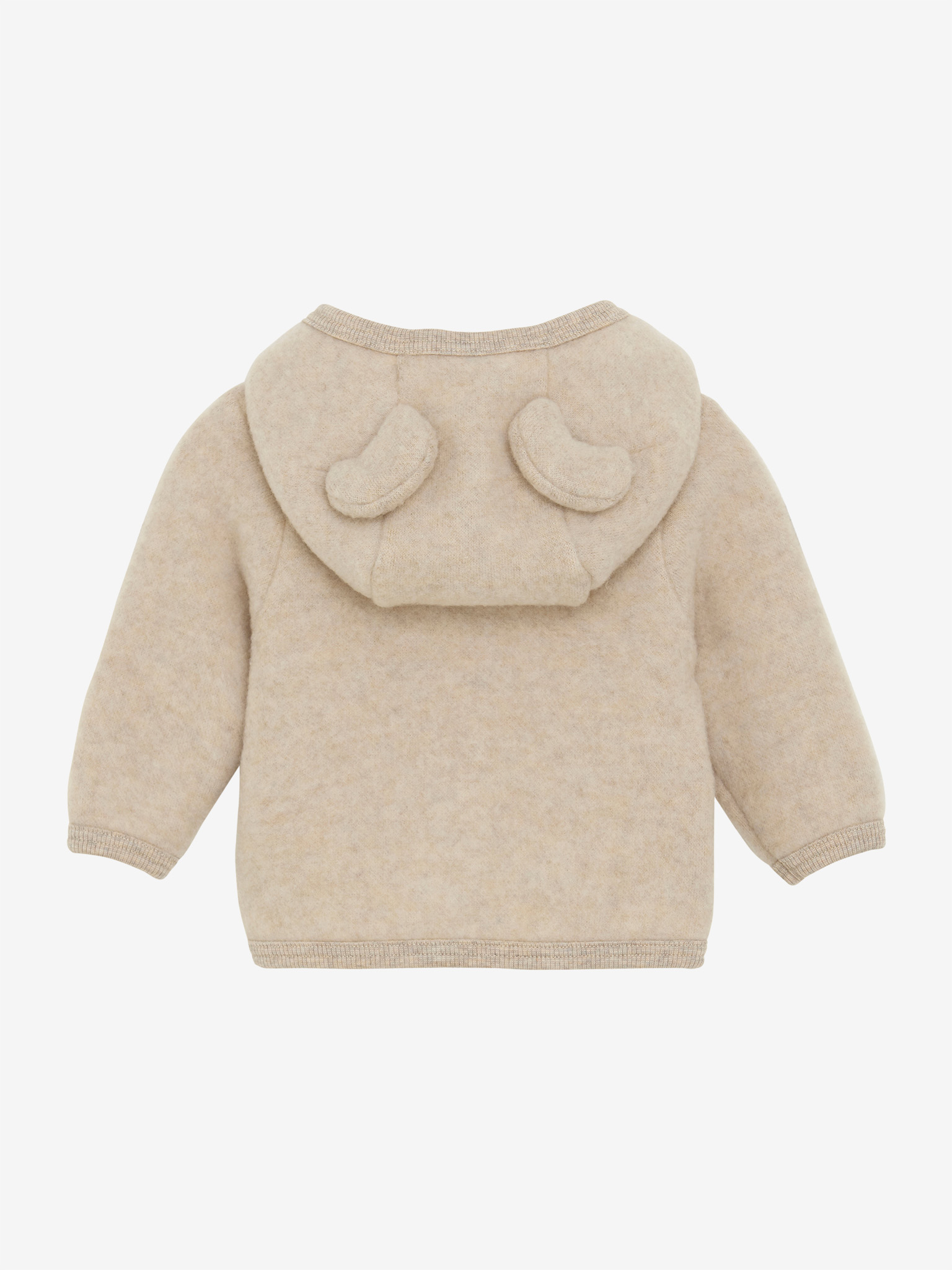 HUTTEliHUT - Jacket Ears Wool Fleece 6521 - 2601 - Sand Melange2 HUTTEliHUT - Jacket Ears Wool Fleece 6521 - 2601 - Sand Melange