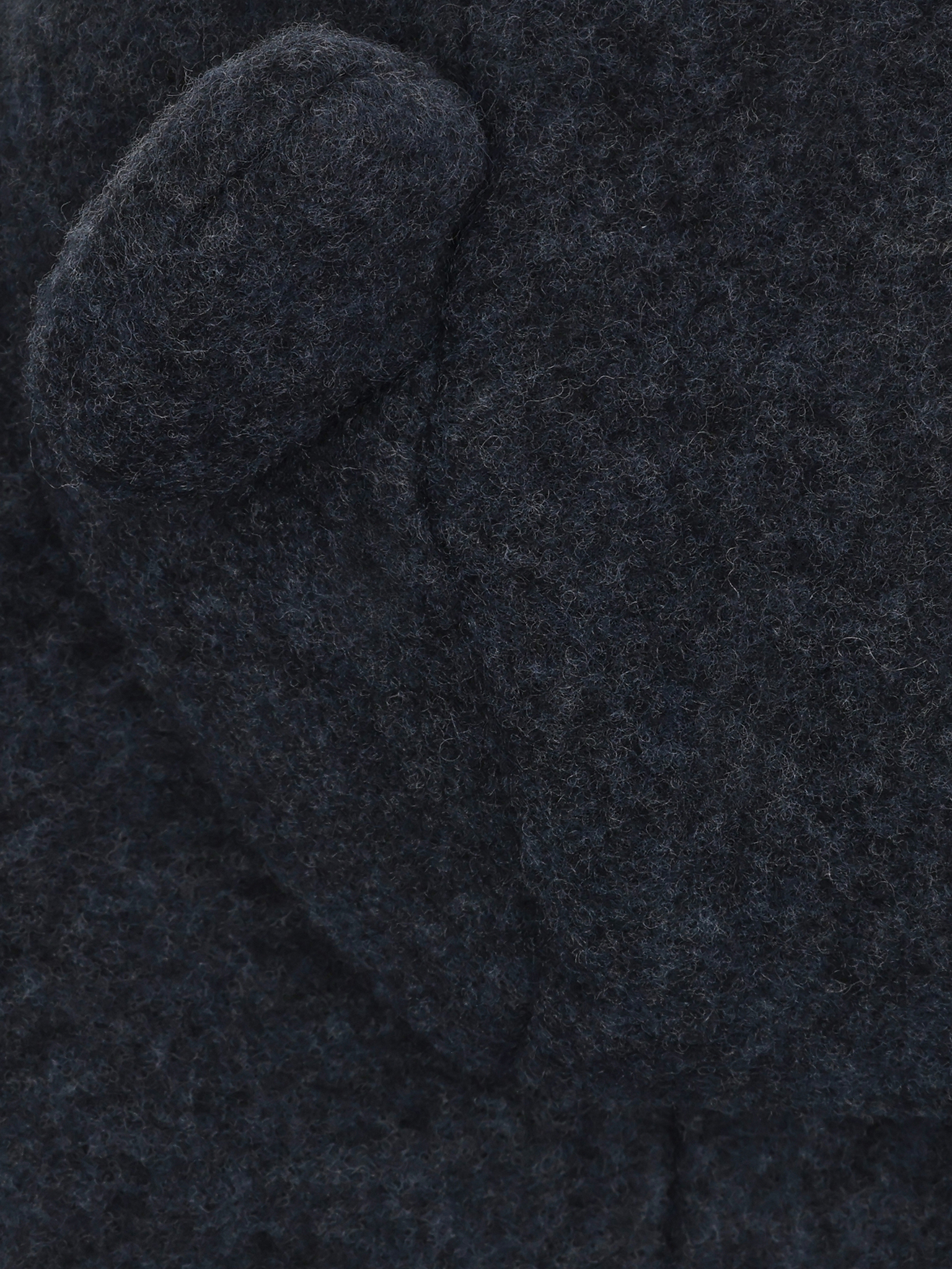 HUTTEliHUT - Pram Suit Ears Wool Fleece 480989 - 7790 - Navy Melange2 HUTTEliHUT - Pram Suit Ears Wool Fleece 480989 - 7790 - Navy Melange