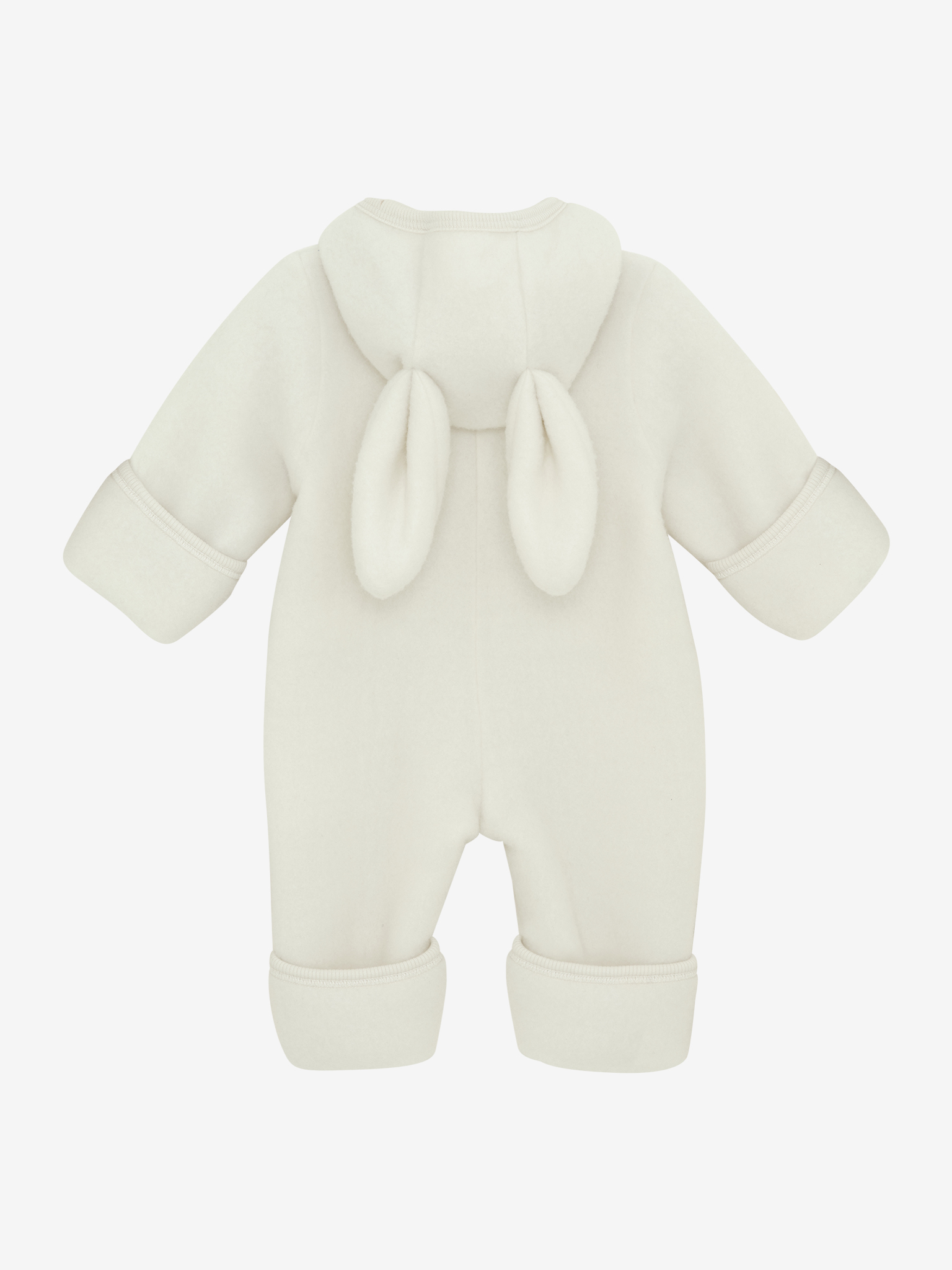 HUTTEliHUT - Pram Suit Ears Wool Fleece 480990 - 1801 - Tofu2 HUTTEliHUT - Pram Suit Ears Wool Fleece 480990 - 1801 - Tofu