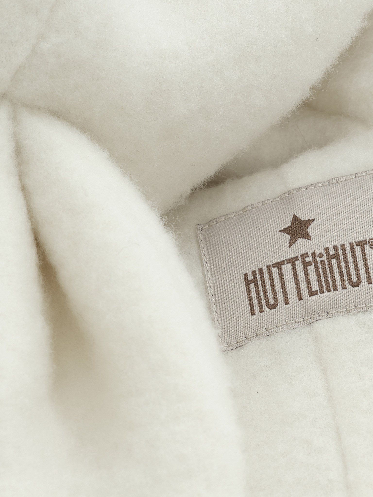 HUTTEliHUT - Pram Suit Ears Wool Fleece 480990 - 1801 - Tofu5 HUTTEliHUT - Pram Suit Ears Wool Fleece 480990 - 1801 - Tofu