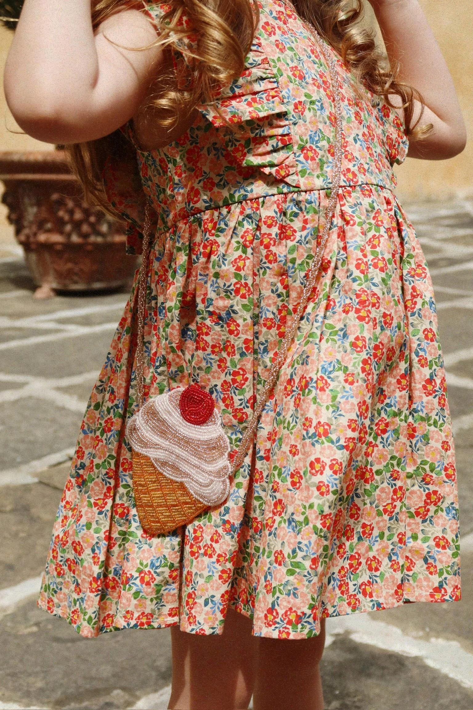Konges Slojd Torebka Beaded Ice Cream Multi6