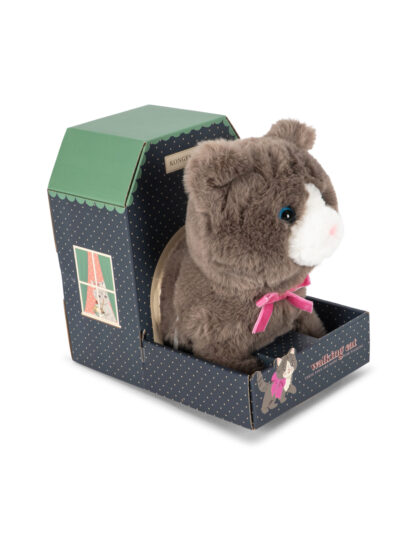 Interaktywny kotek Walking Cat | Grey