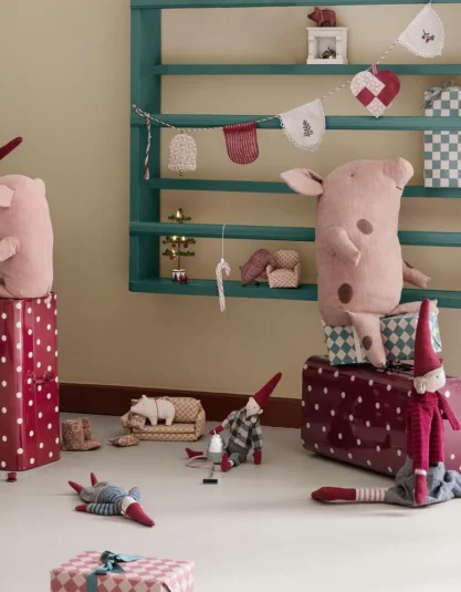 Skrzat Pixy w kardiganie w paski | Size 4