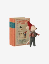 Christmas mouse, Baby in book